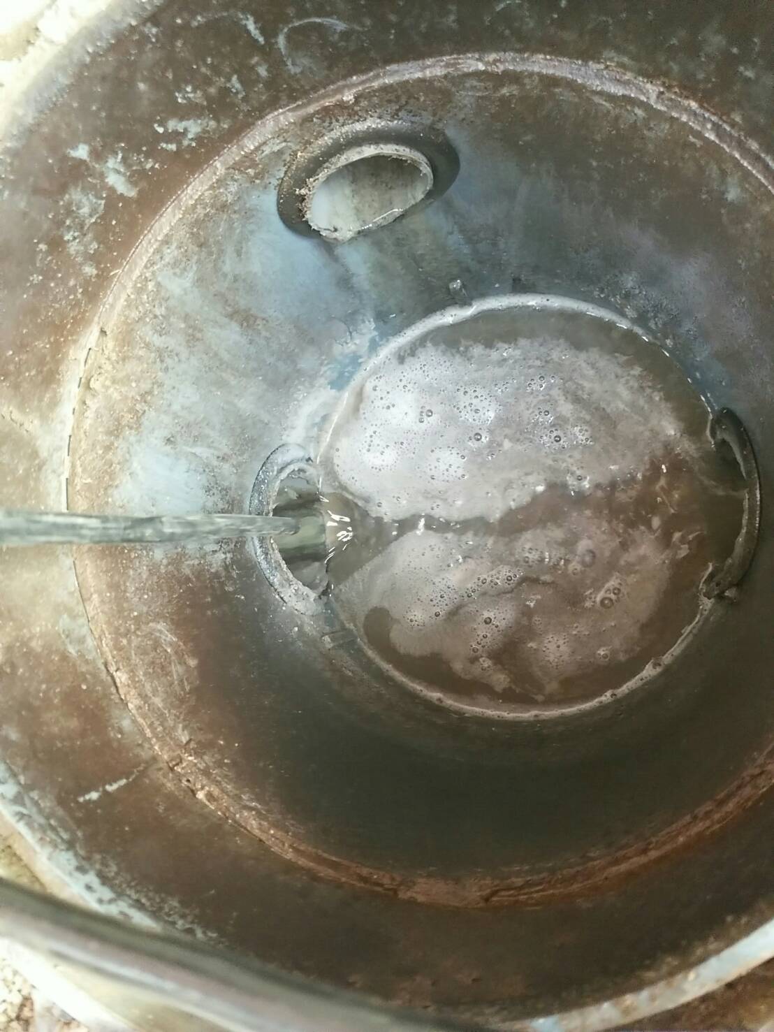 高圧洗浄作業